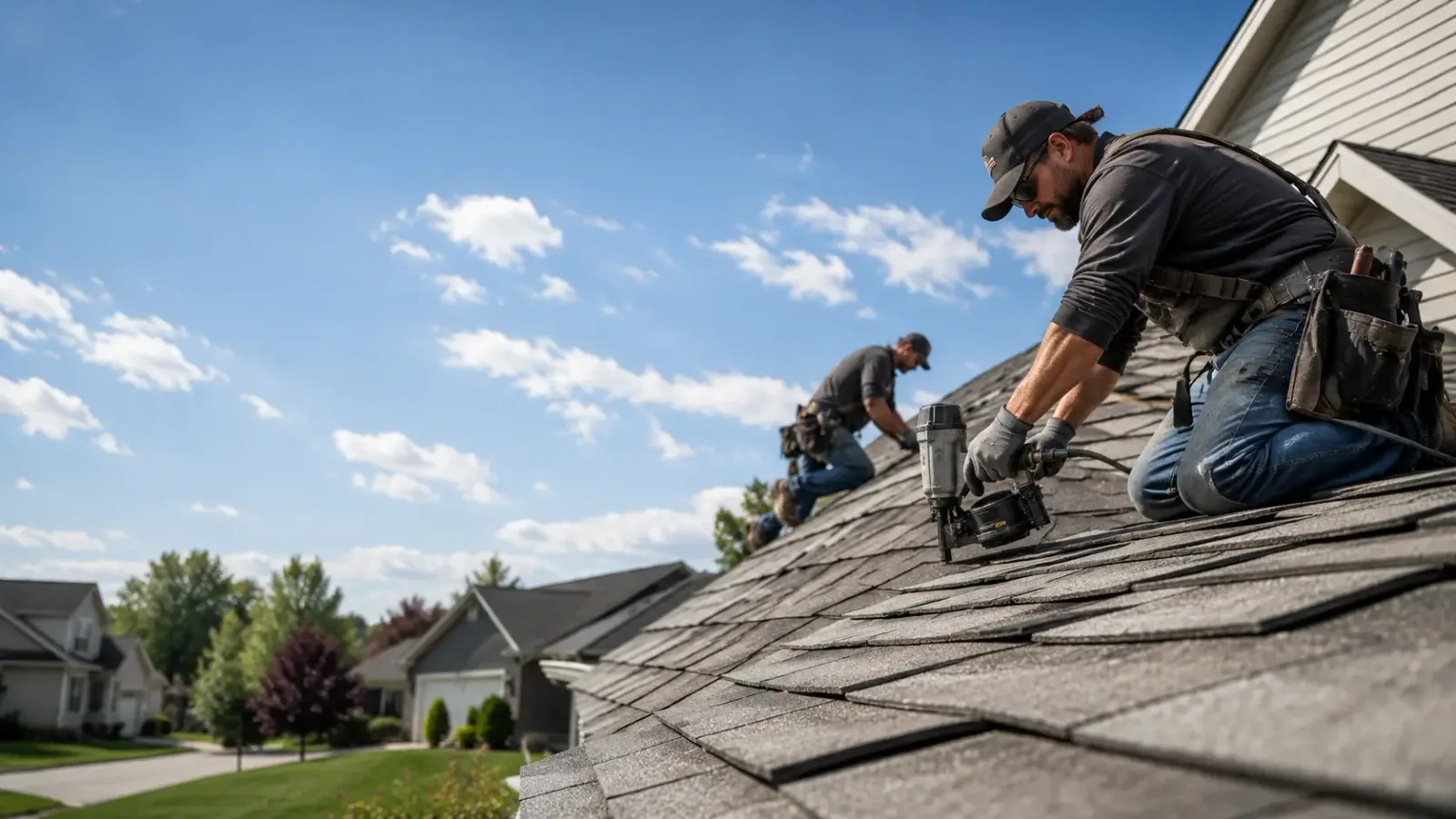 Storm Damage Roof Repair in Carrollton, IL near me